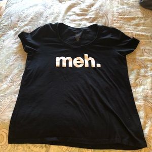 Torrid Size 2 Meh Black t shirt